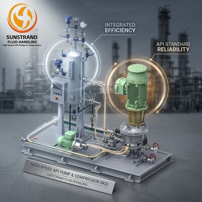 अच्छी कीमत 37KW सुंडिन एलएमवी 322 प्रतिस्थापन उच्च गति केन्द्रापसारक पंप 4.0MPa ऑनलाइन
